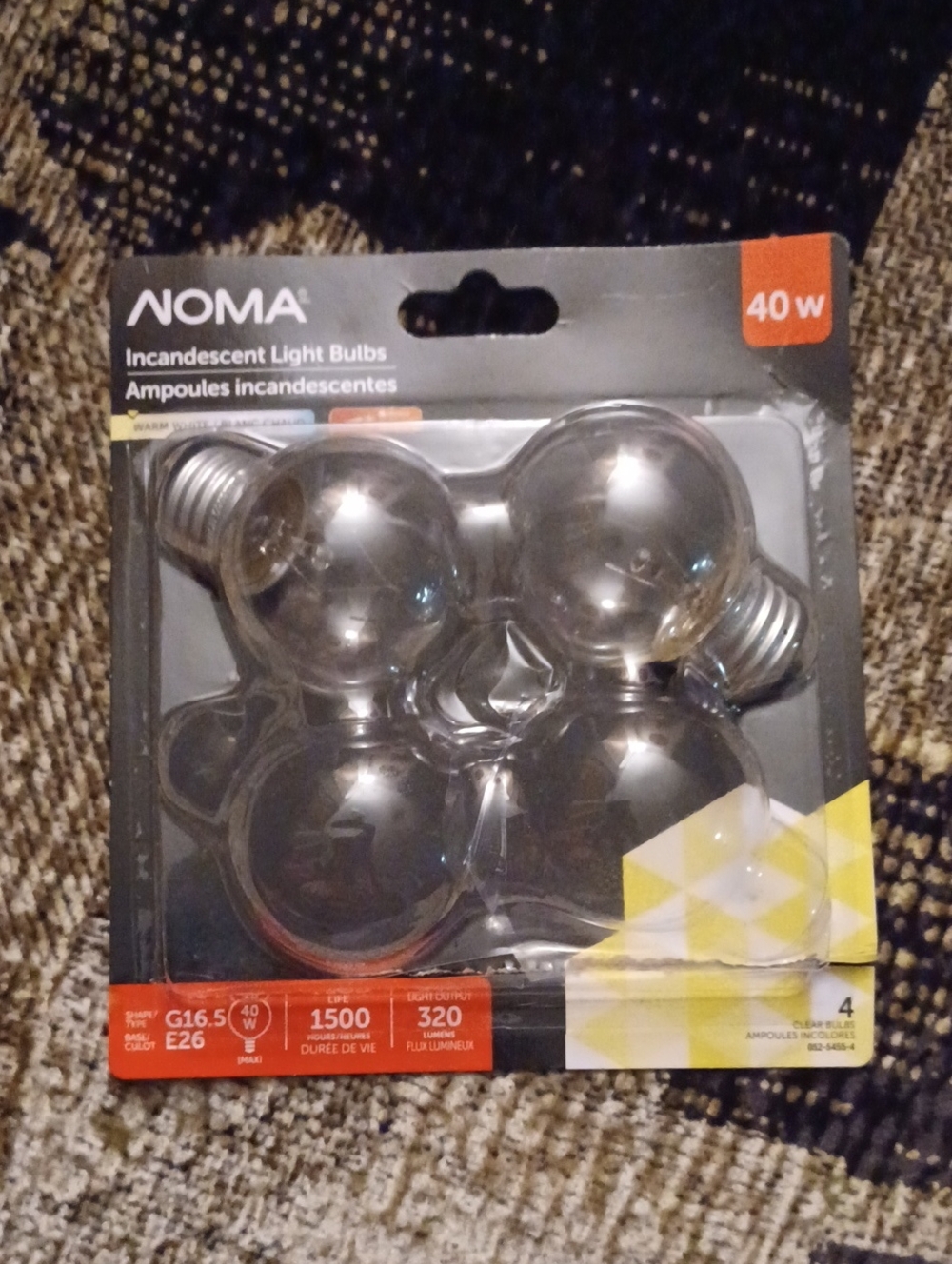 $4 Add-on New 40W Incandescent Light Bulbs - Set Of 2 Bulbs